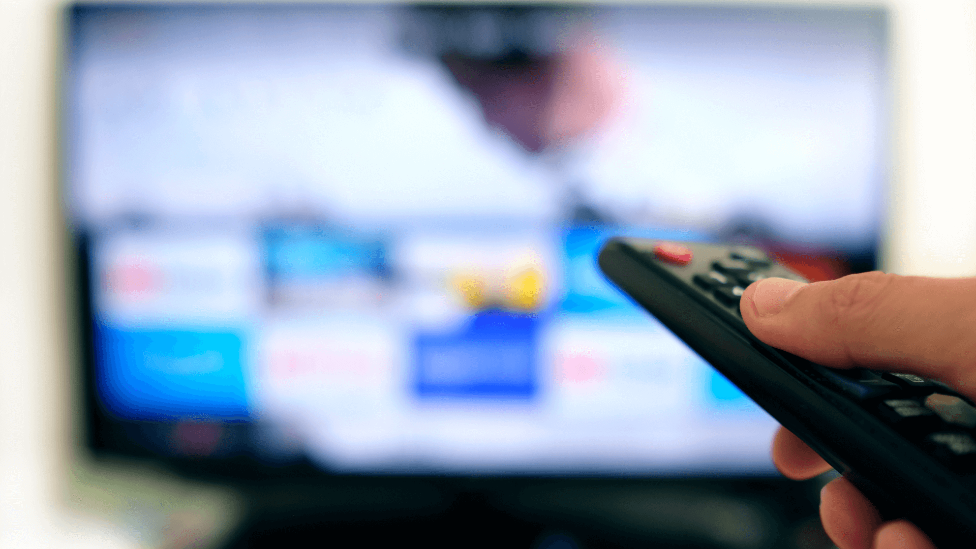 remote control and tv